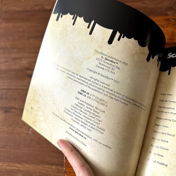 Creepy Magic Tricks & Glow-In-The-Dark Illusions Paperback Book - Picture 2 of 7